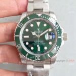 NEW UPGRADED Swiss ETA 3135 Submariner Copy Rolex Watch Green Dial